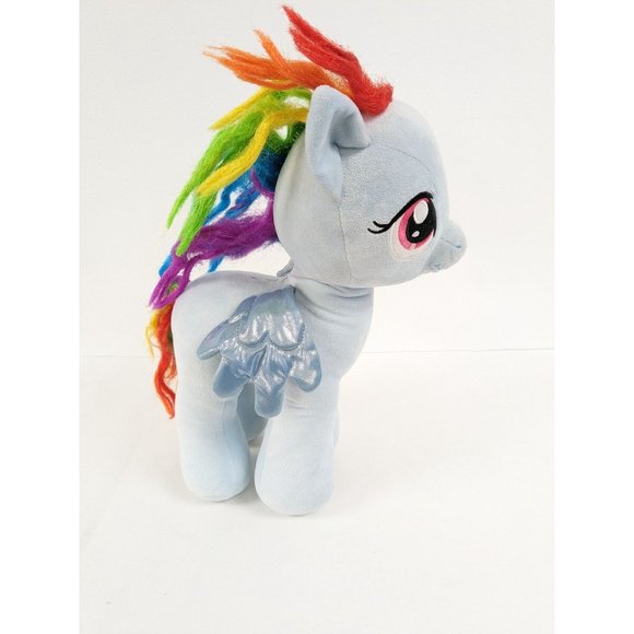 Ty Sparkle My Little Pony Blue 17" Plush Rainbow Dash - Picture 2 of 6